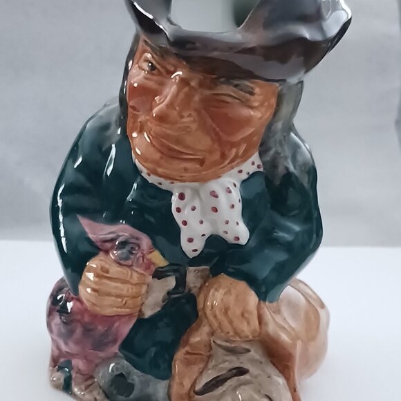 Straffordshire Shorter & Son Scottie Toby Jug England, Hand Painted - Picture 1 of 5